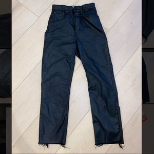 Abercrombie Curve Love Ankle Straight Ultra High Rise